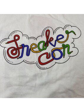 Sneaker Con eBay Staff T-Shirt White Graphic T-Shirt eBayana Size Medium